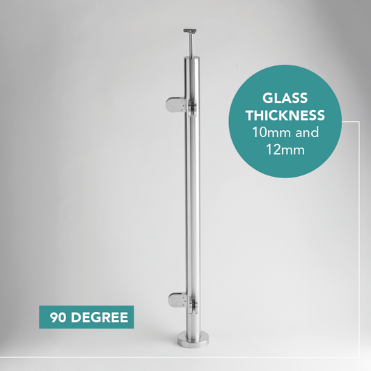 Glass Balustrade Post & Rail System