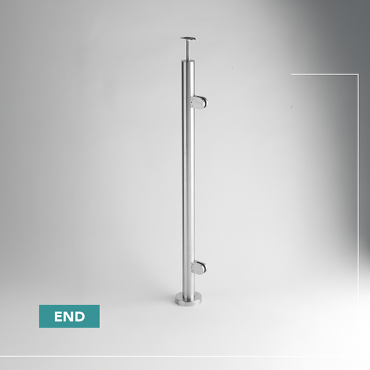 Glass Balustrade Post & Rail System