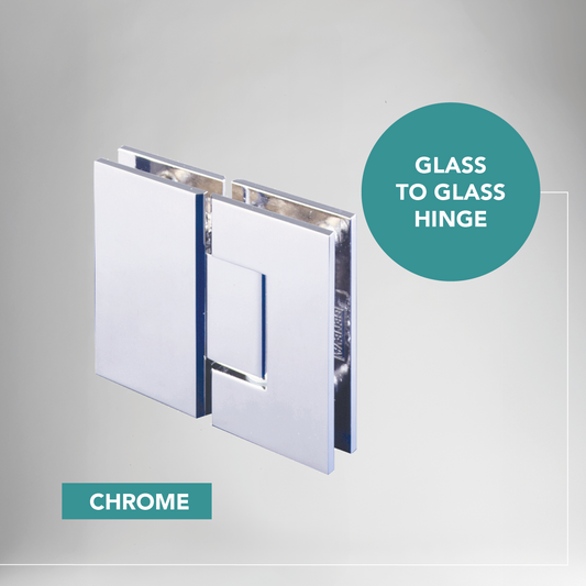 Geneva Glass to Glass Shower Hinges