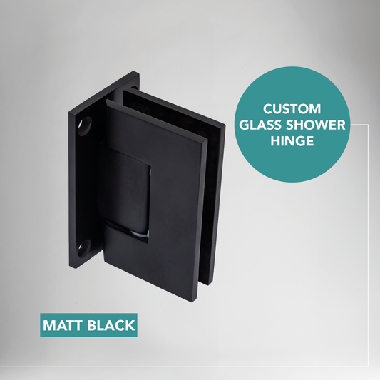 Geneva Glass to Wall Shower Hinges
